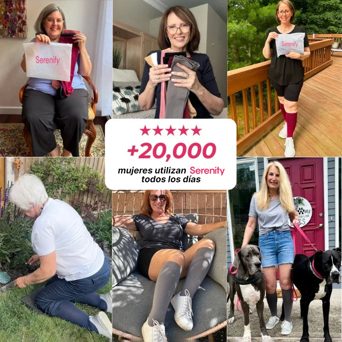 Medias de Compresión Anchas Serenity™